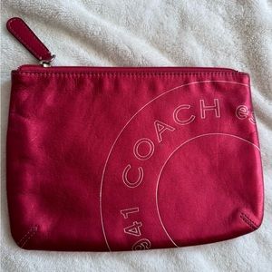 Coach Poppy  Clutch and ID card holder